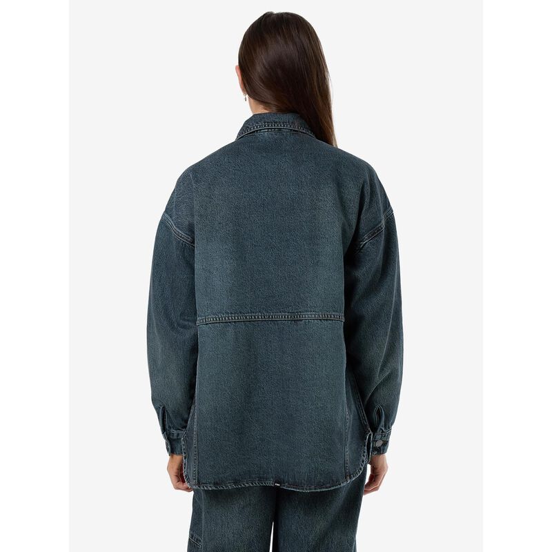 Thrills Spencer Denim Overshirt image number 1